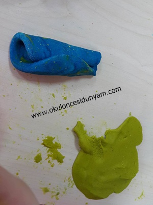 okul öncesi yeşil renk kavramı