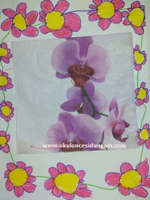 okul öncesi peçete etkinlik