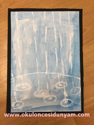 Mumla Yağmur Damlaları Okul Öncesi Etkinliği